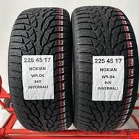 2 gomme 225 45 17 NOKIAN INVERNALI
