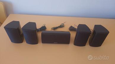 5 Diffusori Onkyo + Subwoofer 