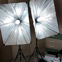 Kit illuminazione softbox