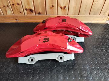 Pinze Akebono 6 pompanti Audi A4 A5 A6 A7 brembo