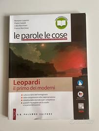 Libro "Le parole le cose Leopardi"