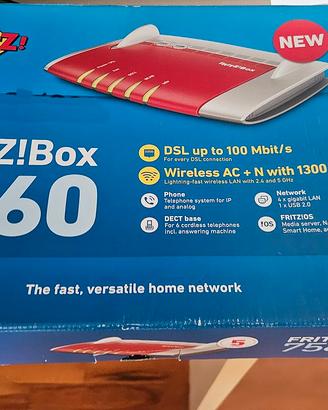 FRITZBox 7560 modem router VDSL/ADSL Wi‑Fi AC