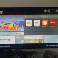 smart tv Lg con righe sul schermo ricambi 