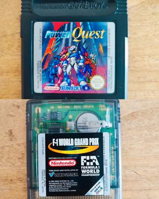 Lotto 2 giochi originali Nintendo Game Boy color