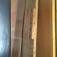 Struttura letto in legno antico