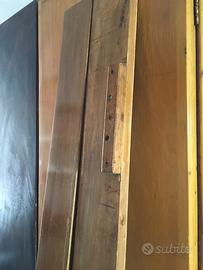 Struttura letto in legno antico