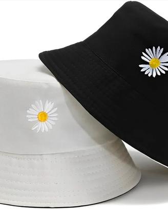 Cappello da pescatore double face con Margherita 