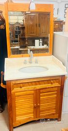 Mobile bagno con specchio L 90 P 58