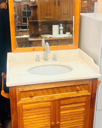 Mobile bagno con specchio L 90 P 58