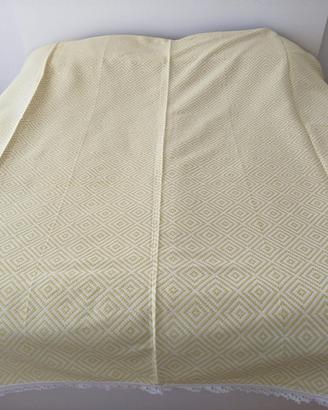 Copriletto matrimoniale artigianale