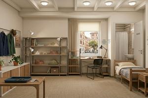 SINGOLA con BAGNO PRIVATO- METRO C / PIGNETO