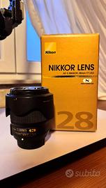 Nikon AF-S 28mm f/1.8G