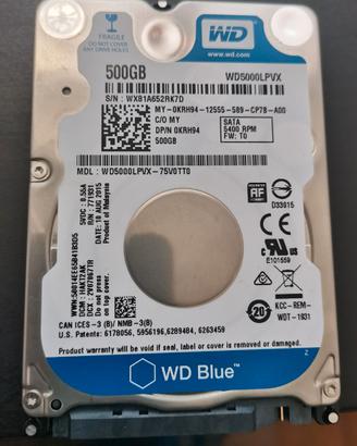 HD WD 500 GB