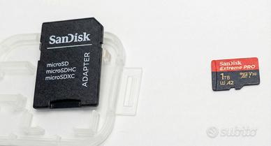 SanDisk Extreme PRO microSDXC 1TB + Adattatore SD