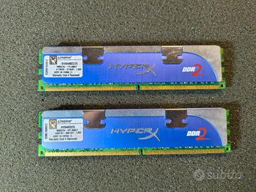 Kit ram Kingston HyperX DDR2 800 4gb