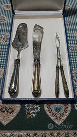 Set vintage servidolce argento 800
