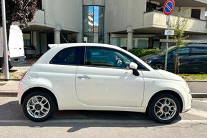 Fiat 500 bianca
