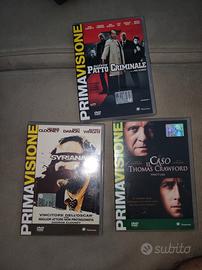3 DVD prima visione