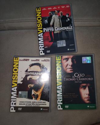 3 DVD prima visione