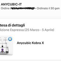 Stampante 3D AnyCubic Kobra X