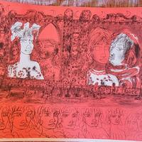 Tono Zancanaro - sipario x "I pagliacci" -lito  79