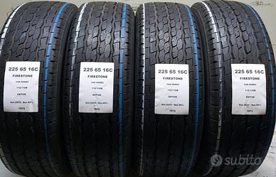 4 GOMME 225 65 16C FIRESTONE A1972