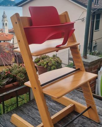 Sedia stokke + baby set e 2 cuscini