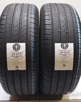 2 gomme 235 60 18 pirelli a33356