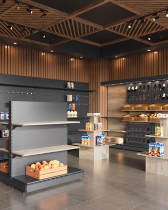 Scaffale Cina in Ferro o Legno