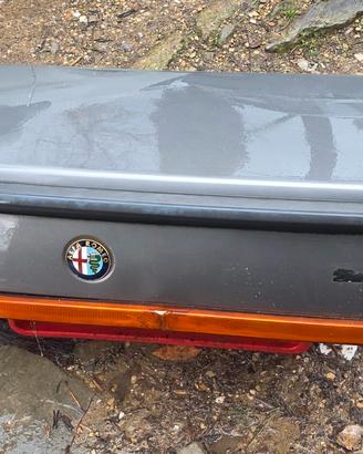 baule alfa romeo 75   1988 twin spark