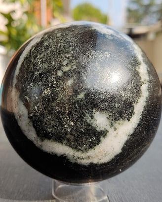 Sfera di Cristallo 1060g Quarzo Minerale Reiki