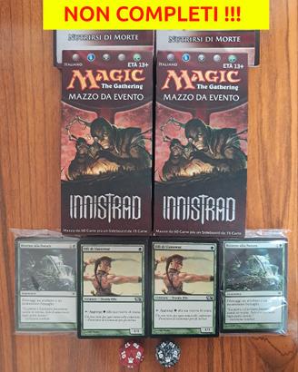 Magic 2x Mazzi Evento NON Completi