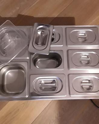 vasche inox per alimenti .