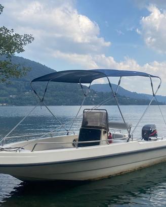 Barca Open con motore Mercury 40 cv 4 tempi