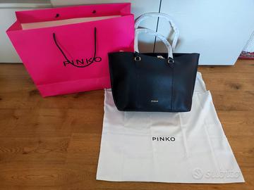 Borsa a spalla Pinko con dustbag e busta negozio