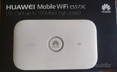 Router 4G  sim  portatile Huawei E5573C