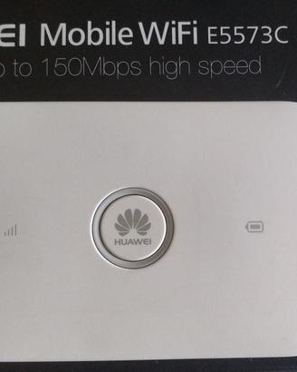 Router 4G  sim  portatile Huawei E5573C