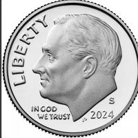 Moneta Americana 10 centesimi