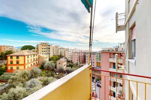 AMPIO E LUMINOSO 3 LOCALI CON TRIPLO BALCONE E VIS