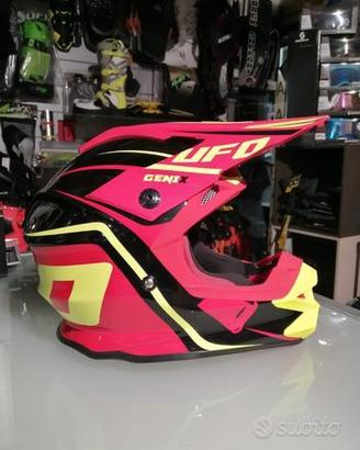 Casco cross ufo interceptor 2 genix nuovo