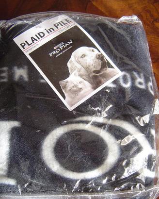 Coperta plaid in pile PRO PLAN PURINA CANE E GATTO