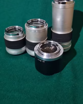 Ottiche Topcon e anello adattatore