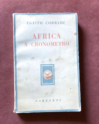 Rally - Africa a cronometro - E. Corradi - 1952