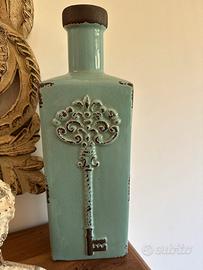 Bottiglia decorativa shabby
