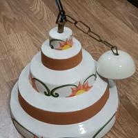 Lampadario in ceramica 
