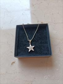 Collana con ciondolo stella