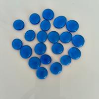 pietre in vetro azzurro 