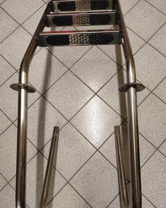 Scaletta per piscina in acciaio inox - 3 gradini a