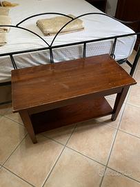 Panca fondo letto o posa valigie in legno