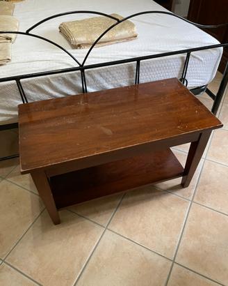 Panca fondo letto o posa valigie in legno